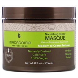 Macadamia Professional, Nourishing Repair Masque, Medium to Coarse Textures,  8 fl oz (236 ml)