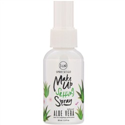 J.Cat Beauty, Cпрей для фиксации макияжа Make Up Setting Spray, SS102 «Алоэ вера», 60 мл