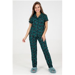 пижама 35326 (Зеленый)