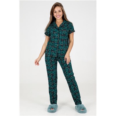 пижама 35326 (Зеленый)