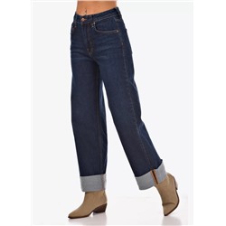 Женские джинсы прямые с подворотом CRACPOT