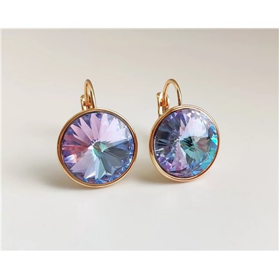 Серьги с кристаллами Swarovski