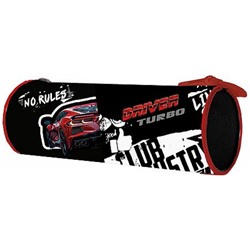 Пенал-тубус 195х85 мм ПТ-02 "БЕЗ ПРАВИЛ/NO RULES 2026" большой, печать на ткани Пчелка