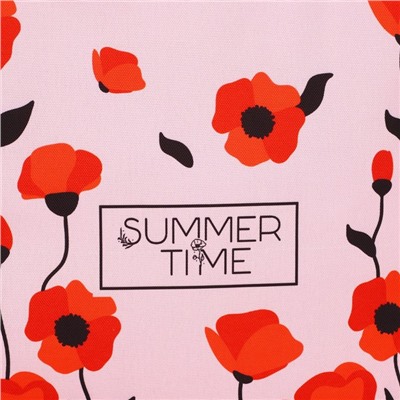 Сумка женская пляжная Summer Time, 35×40 см