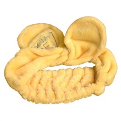 Dewal Beauty Повязка на голову / Завязка НВ-103, желтый 14398