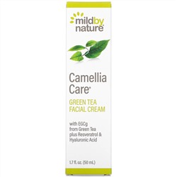 Mild By Nature, Camellia Care, крем для кожи с ЭГКГ из зеленого чая, 50 мл (1,7 жидк. унции)