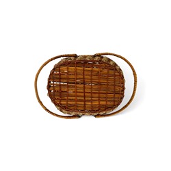 Корзина плетёная для хранения «Пикник», 26×35×37, ротанг