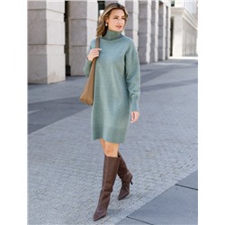 Платье из пряжи с кашемиром