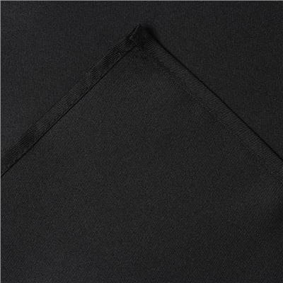 Фартук «Экономь и Я», чёрный, 65×75 см, 100% п/э