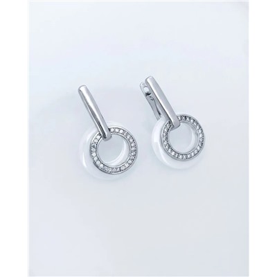 Серьги с керамикой