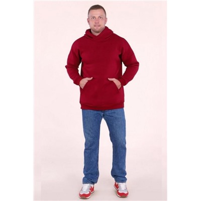 898 Худи с начесом Rocky (Бордовый)