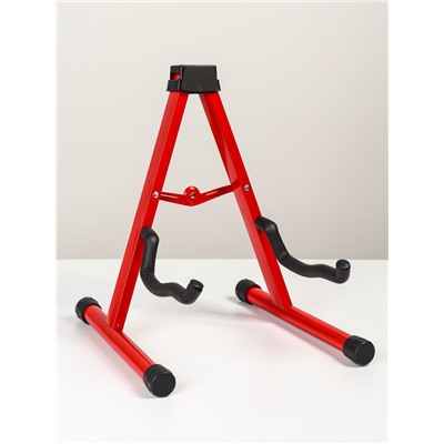 Стойка для гитары 39×30×26 см, красная