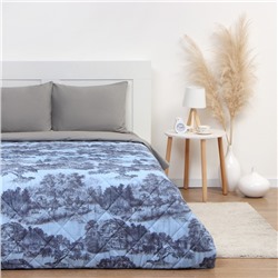 Покрывало евро «Этель» Japanese garden, 230×210±5 см, микрофибра