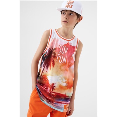 Майка трикотажная для мальчиков PLAYTODAY, 1242466