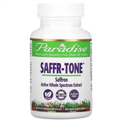 Paradise Herbs, Saffr-Tone, 60 Vegetarian Capsules