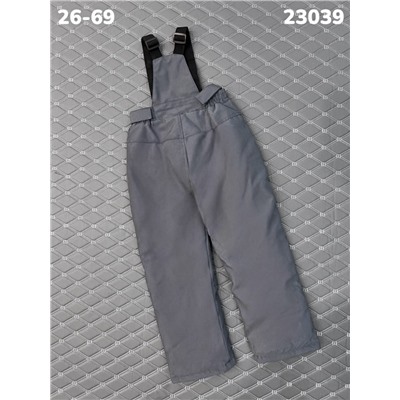 Брюки 23039 серый