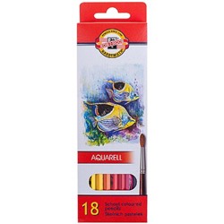Карандаши акварельные 18цв "Рыбы" 3717018004KSRU Koh-I-Noor