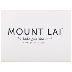 Mount Lai, Массажер гуаша из нефрита, 1 шт.
