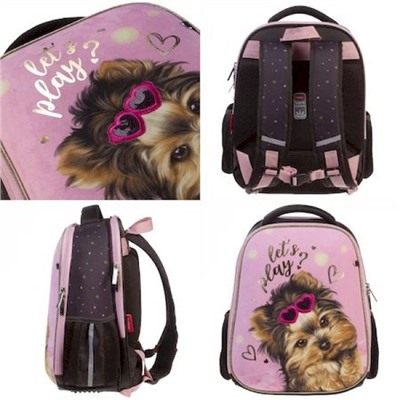 Рюкзак школьный "ЭРГОНОМИК ПЛЮС.Милашка" 38х29х18 см (077912) 85019 Хатбер