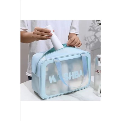 Kristaller Косметичка Washbag rectangular big, голубой KRISTALLER, 1124973
