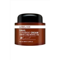 Lebelage Крем для лица с керамидами и муцином улитки / Snail Ceramide Cream, 100 мл KRISTALLER, 1117715