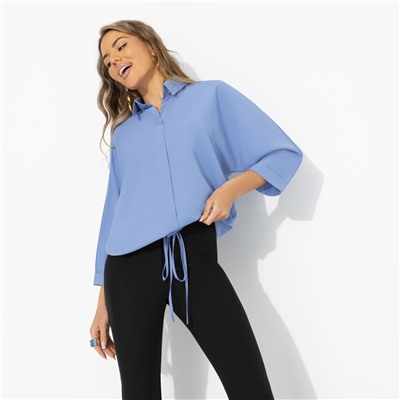 Блуза , носи её каждый день, Твой личный тренд (голубая)