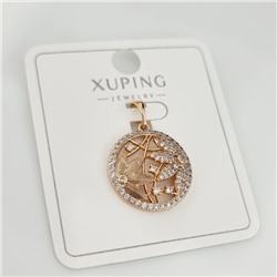 Кулон коллекция "Xuping " покрытие позолота 18К, вставка: фианиты, арт.101.098
