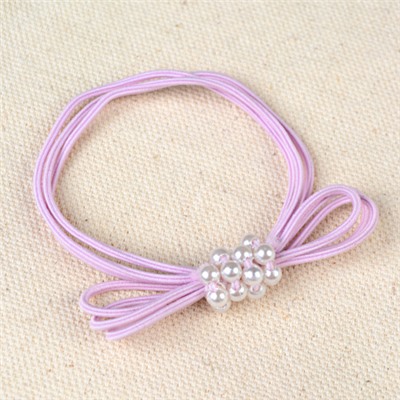 Резинка для волос / YIW-87 /уп 100/ (Голубой)