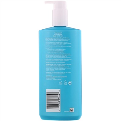 Neutrogena, Hydro Boost, крем-гель для тела, 453 г (16 унций)