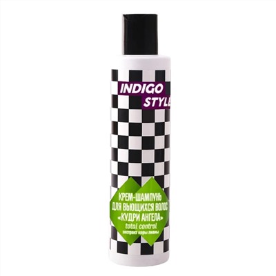 Indigo Style Крем-шампунь для вьющихся волос «Кудри ангела», 200 мл 968