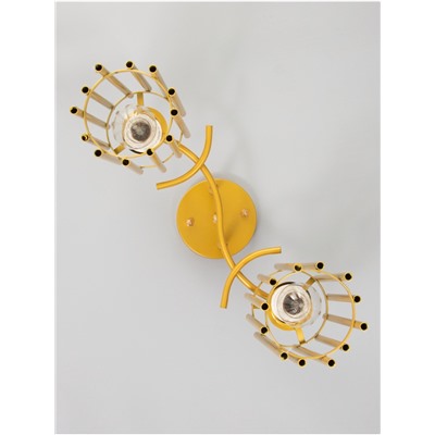 Люстра «Элизабет» 2×40 Вт Е27 золото