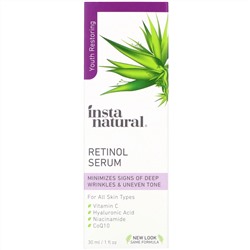 InstaNatural, Сыворотка с ретинолом, антивозрастная, 30 мл (1 жидк. унция)