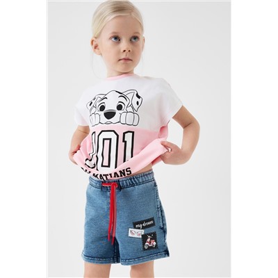 Шорты трикотажные для девочек PLAYTODAY, 1240378