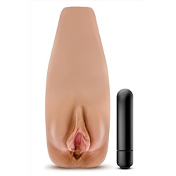 Мастурбатор-вагина с вибрацией Soft   Wet Renata Realistic Tan Masturbator