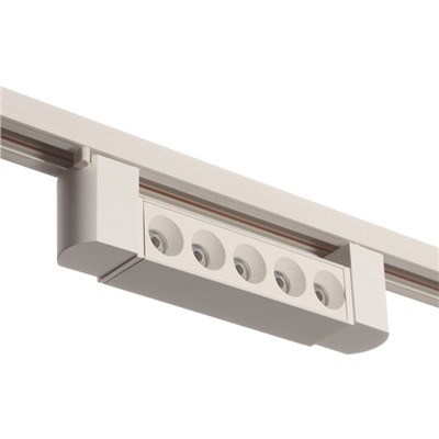Светильник трековый BayerLux Simple «Линза» LED, 10 Вт, 20.5×3.5×4.5 см, белый