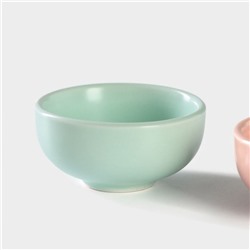 Пиалы «Утро», набор 6 шт., 40 мл, керамика, МИКС