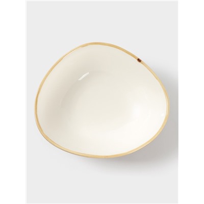 Салатник Magistro «Церера», 440 мл, 15.3×13 см, фарфор, коричневый