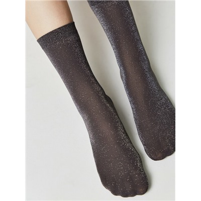 Полиамидные CONTE FANTASY Сияющие носки женские с люрексом
