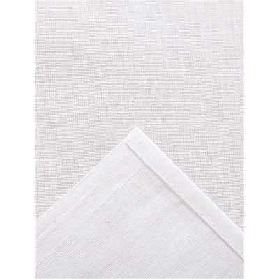 Простыня 1.5-спальная, 145×214 см, бязь отбеленная, хлопок 100%, белая