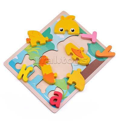 Пазл-вкладыш "Утка"