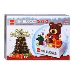 Конструктор "Рождественский мишка" 321(дет.)