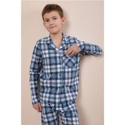 Пижама рубашка и брюки М225113иб