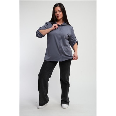 Женская рубашка 31987 (Серый)