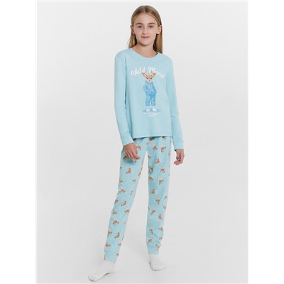 КОМПЛЕКТ ДЛЯ ДЕВОЧЕК (ДЖЕМПЕР, БРЮКИ) 567743