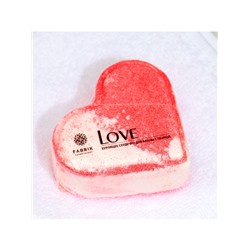Бомбочка для ванн Love с пенкой, 110 г