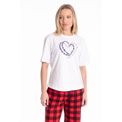 Футболка с принтом  М326066Пб