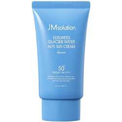 JMsolution Охлаждающий солнцезащитный крем  Edelweiss Glacier Water Alps Sun Cream Snow SPF50+ PA+