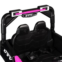 Электромобиль детский "Внедорожник" (цвет розовый)