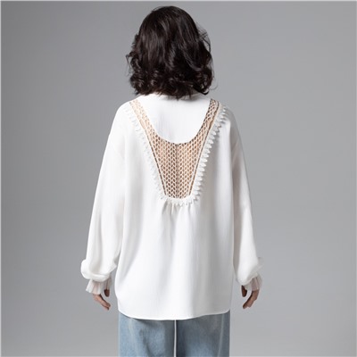 Рубашка нарядная, Моя аура – люкс (белая)