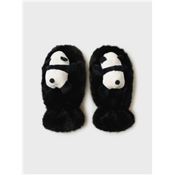 Варежки трикотажные для девочек